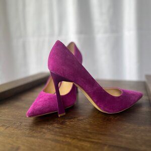 MARC FISHER FUSCHIA PUMPS